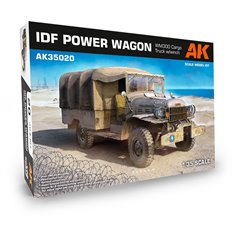 AK Interactive 1:35 IDF POWER WAGON WM300 CARGO TRUCK W/WINCH 