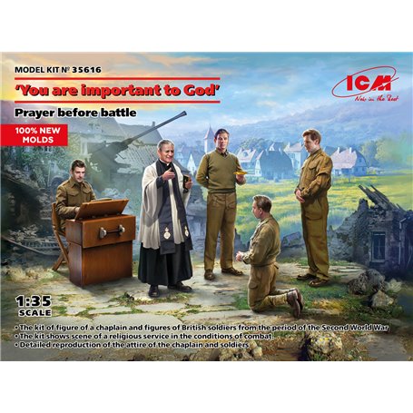 ICM 35616 'You Are Important to God' Prayer Before Battle