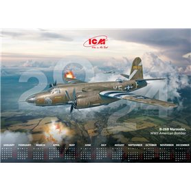 ICM 1:48 B-26B Marauder - WWII AMERICAN BOMBER