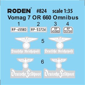 Roden 1:35 Vomag 7 OR 660 Omnibus