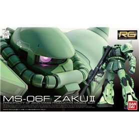Bandai 61596 RG 1/144 MS-06F ZAKU II BL GUN61596