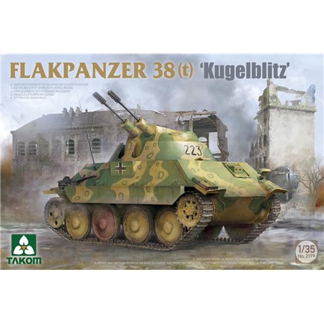 Takom 1:35 Flakpanzer 38(t) Kugelblitz