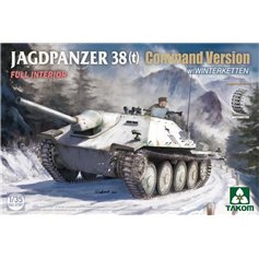 Takom 1:35 Jagdpanzer 38(t) - COMMAND VERSION W/WINTERKETTEN - FULL INTERIOR