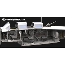 Border Model BF-005 Nakajima B5N2 Type 97 Carrier Attack Bomber (Kate)