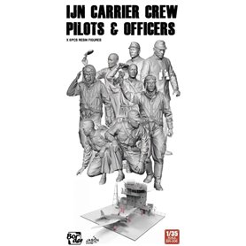 Border Model BR-006 IJN Carrier Crew Pilots & Officers