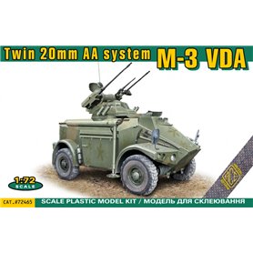 ACE 1:72 M-3VDA - TWIN 20MM AA SYSTEM