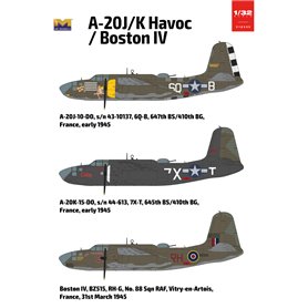 HK Models 1:32 1/32 A-20J/K Havoc / Boston IV