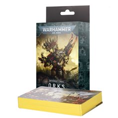 WARHAMMER 40000 DATASHEET CARDS Orks