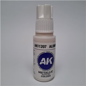 AK Interactive 3RD GENERATION ACRYLICS - ALUMINIUM - 17ml