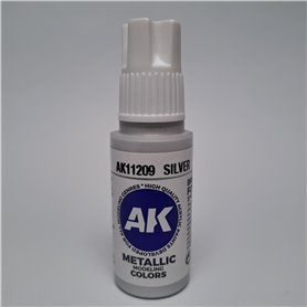 AK Interactive 3RD GENERATION ACRYLICS - SILVER - 17ml