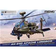 Meng 1:35 Boeing AH-64AD Apache Longbow - HEAVY ATTACK HELICOPTER 