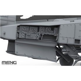 Meng QS-004 Boeing AH-64AD Apache Longbow Heavy Attack Helicotper