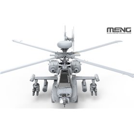 Meng QS-004 Boeing AH-64AD Apache Longbow Heavy Attack Helicotper