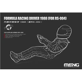 Meng SPS-090 Formula Racing Driver 1988 (For RS-004/RS-005) 1/12