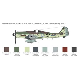 Italeri 1:72 Focke Wulf Fw-190 D-9