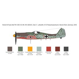 Italeri 1:72 Focke Wulf Fw-190 D-9