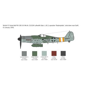 Italeri 1:72 Focke Wulf Fw-190 D-9