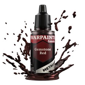 Army Painter Warpaints Fanatic Metallic: Gemstone Red