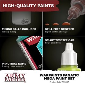 Army Painter Warpaints Fanatic: Mega Paint Set