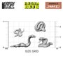 Green Stuff World 3D PRINTED SET - SNAKES