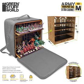 Green Stuff World ARMY TRANSPORT BAG - EXTRA CABINET M