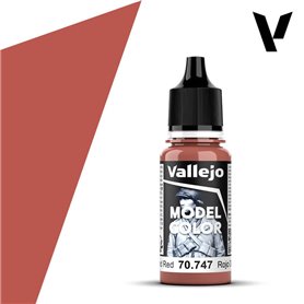 Vallejo MODEL COLOR 70747 Faded Red - 747