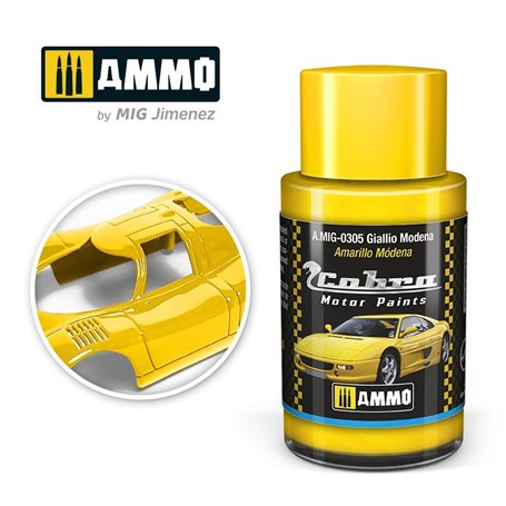 Ammo of MIG COBRA MOTOR Giallio Modena - 30ml