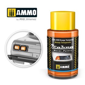Ammo of MIG COBRA MOTOR Orange Transparent - 30ml