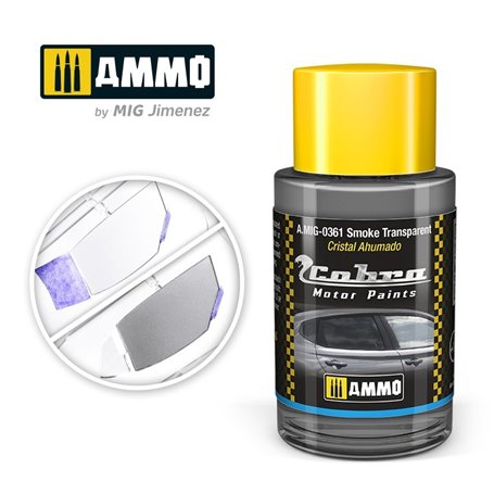 Ammo of MIG COBRA MOTOR Smoke Transparent - 30ml