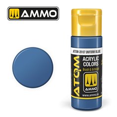 Ammo of MIG ATOM COLOR Uniform Blue - 20ml