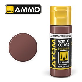 Ammo of MIG ATOM COLOR Coffee Brown