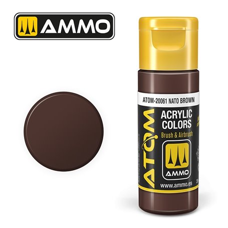 Ammo ATOM COLOR NATO Brown