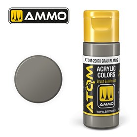 Ammo of MIG ATOM COLOR Grau RLM02 - 20ml