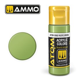 Ammo of MIG ATOM COLOR Pacyfic Green - 20ml