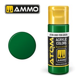 Ammo of MIG ATOM COLOR Fern Green - 20ml
