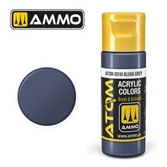 Ammo of MIG ATOM COLOR Bluish Grey - 20ml