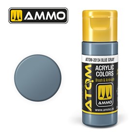 Ammo of MIG ATOM COLOR Blue Gray - 20ml