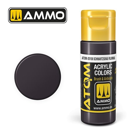 Ammo ATOM COLOR Schwartzgrau RLM66