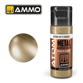 Ammo of MIG ATOM METALLIC Brass - 20ml