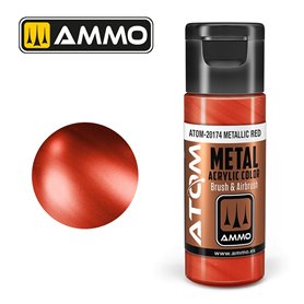 Ammo of MIG ATOM METALLIC Red - 20ml