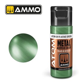 Ammo of MIG ATOM METALLIC Aotake Green - 20ml