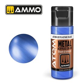 Ammo of MIG ATOM METALLIC Aotake Blue - 20ml
