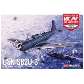 ACADEMY 12350 USN SB2U-3 Battle of Midway 80th Anniversary - 1:48
