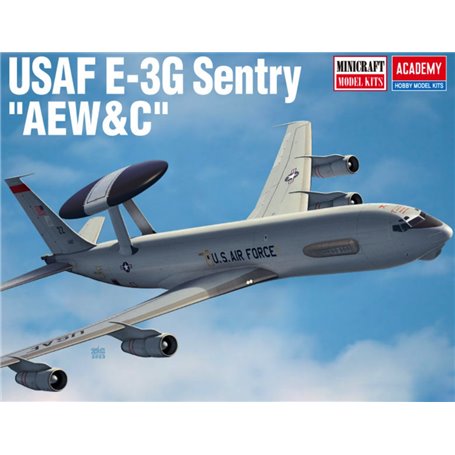 ACADEMY 12629 USAF E-3G Sentry AWACS - 1:144