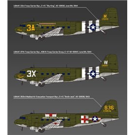 ACADEMY 12633 USAAF C-47 Skytrain - 1:144