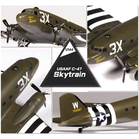 ACADEMY 12633 USAAF C-47 Skytrain - 1:144