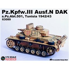 Dragon ARMOR 1:72 Pz.Kpfw.III Ausf.N DAK - TUNISIA 1942/43