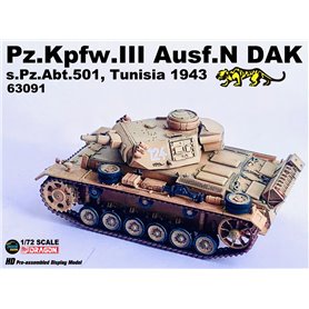 Dragon Armor 63091 Pz.Kpfw. III Ausf. N DAK Tunisia 1943