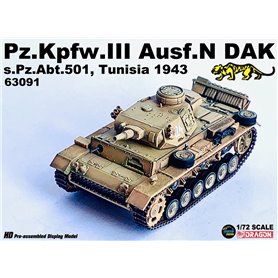 Dragon Armor 63091 Pz.Kpfw. III Ausf. N DAK Tunisia 1943