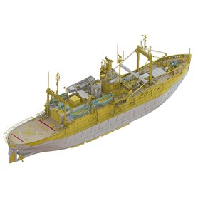 Hasegawa HP001-68080 1/250 Soya Antarctica Observation Ship 2nd Corps. (Pontos Model)